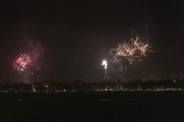 Veel vuurwerk boven Haarlem ondanks vuurwerkverbod