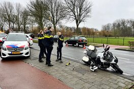 Motorrijder gewond bij ongeval in Bloemendaal