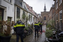 Schoorsteenbrand bij woning in Kerkstraat in Haarlem