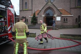 Korte brand in Albertuskerk in Haarlem