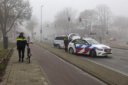 Fietsster gewond bij aanrijding met scooter in Haarlem