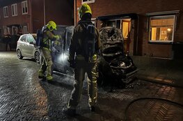 Bestelbus in brand in Haarlem