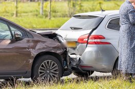 Kopstaart botsing met gewonde in Haarlem
