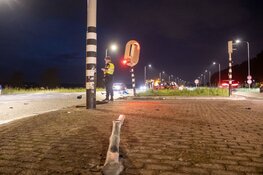 Automobilist gecrasht op Westelijke Randweg in Haarlem
