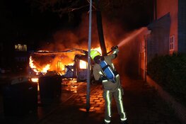 Camper door brand verwoest in Haarlem