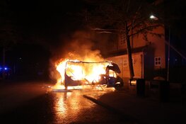 Camper door brand verwoest in Haarlem