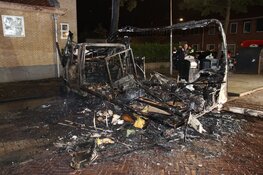 Camper door brand verwoest in Haarlem