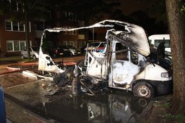 Camper door brand verwoest in Haarlem