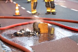 Brand in massagesalon Bennebroek