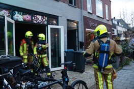 Brand in massagesalon Bennebroek