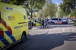 Oudere man gewond na ongeval met scootmobiel in Haarlem