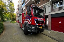 Brand in appartementencomplex in Haarlem
