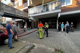 Brand in appartementencomplex in Haarlem