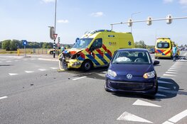 Ambulance betrokken bij ongeluk in Haarlem