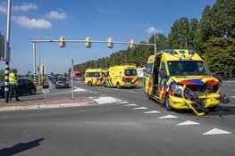 Ambulance betrokken bij ongeluk in Haarlem