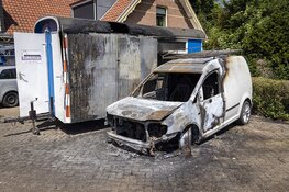 Schade zichtbaar bij daglicht aan de Veerpolder in Haarlem