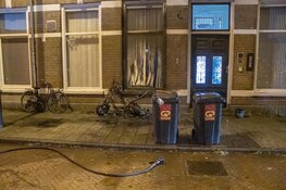 Scooter in brand, woning beschadigd