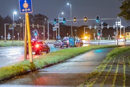 Auto klemgereden op Kleverlaan in Haarlem