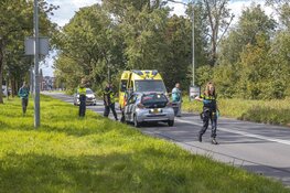 Veel schade bij botsing in Haarlem