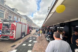 Flinke brand in Paul Krugerstraat in Haarlem