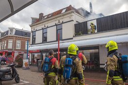 Flinke brand in Paul Krugerstraat in Haarlem