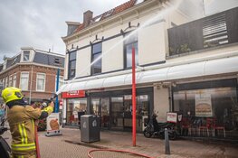 Flinke brand in Paul Krugerstraat in Haarlem