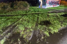 Auto te water-melding in Haarlem