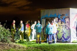 Auto te water-melding in Haarlem