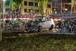 Aanhouding na crash met auto in Haarlem