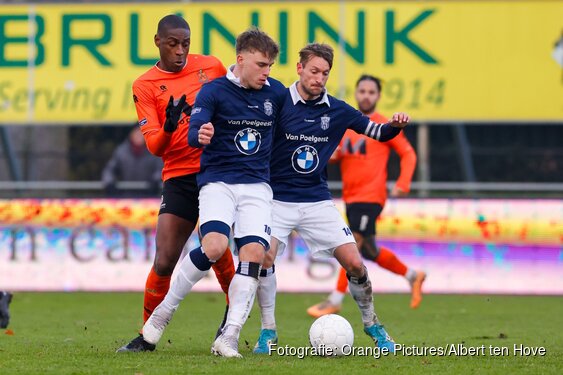 Koninklijke HFC geeft voorsprong uit handen en verliest van HHC