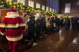 Volop drukte op Haarlemse kerstmarkt