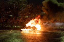 Scooter uitgebrand aan de Oudeweg in Haarlem