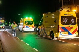 Brand in flat in Haarlem, rook in trappenhuis