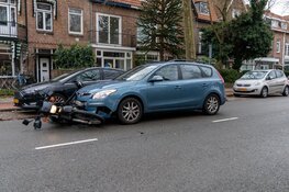 Motorrijder gewond bij aanrijding op Rijksstraatweg in Haarlem