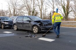 Kettingbotsing op Amsterdamsevaart in Haarlem