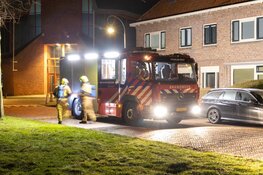 Autobrand aan Kloppersingel in Haarlem