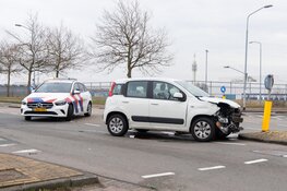 Veel schade bij botsing in Haarlem