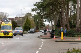 Ongeval met motorrijder in Heemstede: motor 'netjes' op de kop