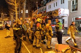 Brand aan Botermarkt in Haarlem: wasserette zwaar beschadigd