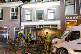 Brand aan Botermarkt in Haarlem: wasserette zwaar beschadigd