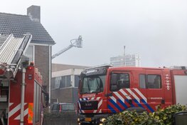 Grote brand in voormalige sportschool in Zandvoort