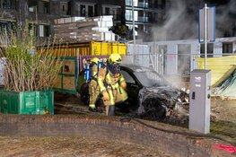 Auto door brand verwoest op Graafschapstraat in Haarlem