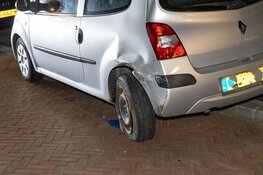 Auto over de kop bij ongeval in Haarlem