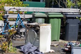 Wasmachine in brand in woning in Haarlem