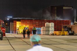 Brand bij vleesverwerkend bedrijf in Haarlem