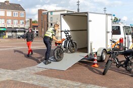 Politie voert gerichte controles uit op onder andere fatbikes in IJmuiden en Haarlem