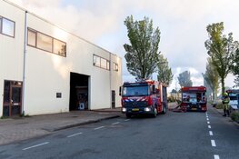 Containerbrand in Haarlem zorgt voor flinke rookontwikkeling