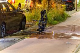 Ongeluk op fietspad Rijksstraatweg in Haarlem