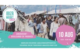 Ibiza markt Zandvoort verplaatst van vrijdag naar zaterdag
