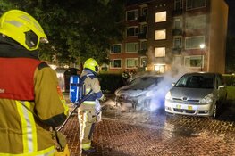 Opnieuw auto in vlammen op in Schalkwijk